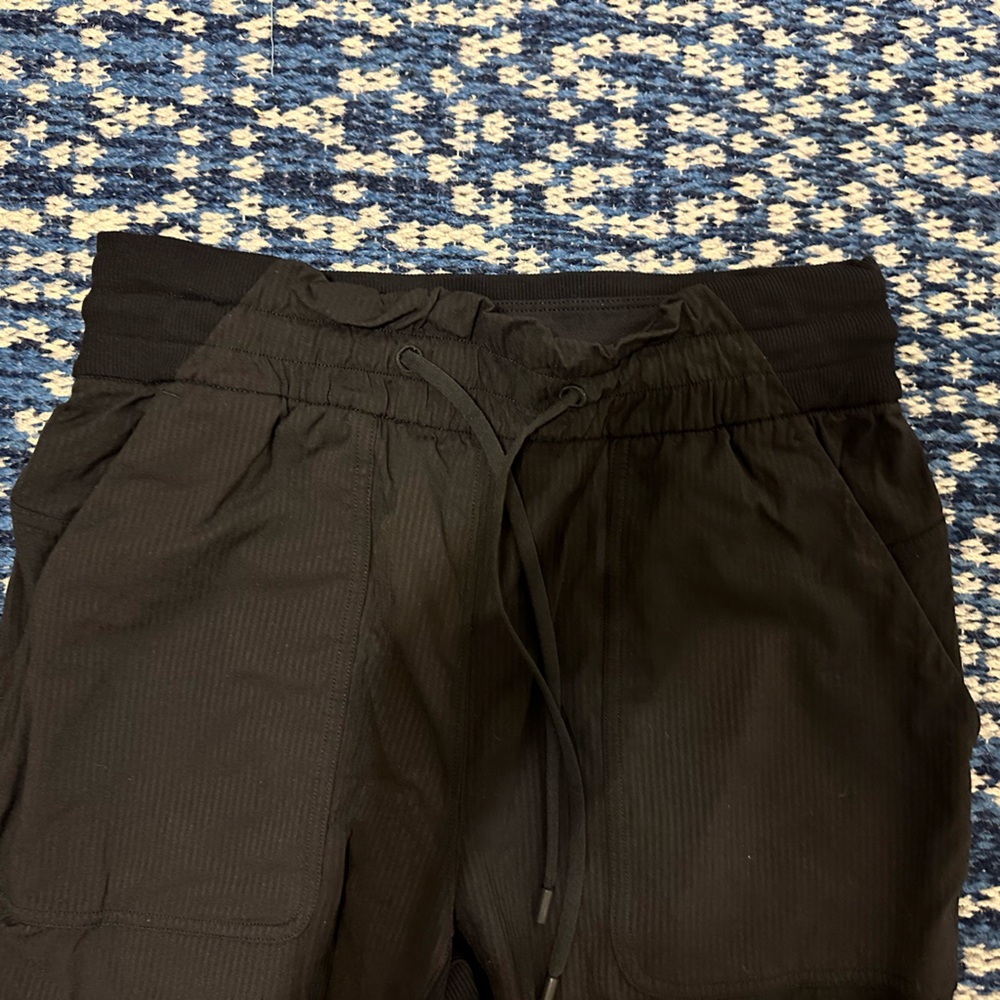 lululemon athletica Black Drawstring Jogger Pants